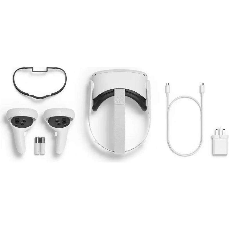 Óculos VR Meta Quest 2 KW49CM 128GB (899-00182-02) Branco